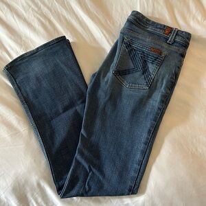 Vintage 7 For All Mankind bootcut jeans circa 2000s